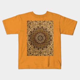 Royal Palace Cat carpet pattern Kids T-Shirt